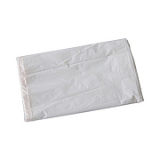 Boardwalk Linear Low Density Industrial Can Liners, 30 gal, 0.7 mil, 30" x 36", White, Flat Pack, 200/Carton (VW3036X)