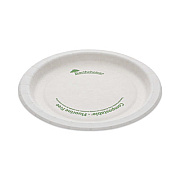Pactiv Evergreen EarthChoice Pressware Compostable Dinnerware, Plate, Paper, 6" dia, White, 750/Carton (PSP06EC)