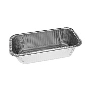 Pactiv Evergreen Aluminum Steam Table Pan, One-Third Size Deep Loaf, 3" Deep, 5.9 x 8.04, 200/Carton (Y6062XH)
