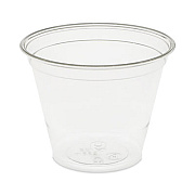 Pactiv Evergreen EarthChoice Recycled Clear Plastic Cold Cups, 9 oz, Clear, 975/Carton (YP9C)