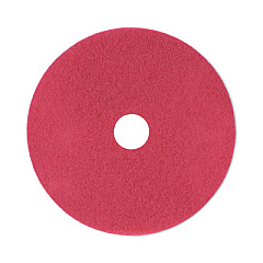 Boardwalk Buffing Floor Pads, 21" Diameter, Red, 5/Carton (4021RED)