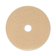 Boardwalk Burnishing Floor Pads, 20" Diameter, Tan, 5/Carton (4020ULT)