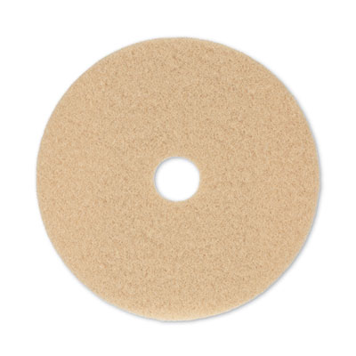 Boardwalk Burnishing Floor Pads, 20" Diameter, Tan, 5/Carton (4020ULT)