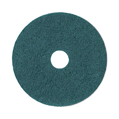 Boardwalk Heavy-Duty Scrubbing Floor Pads, 20" Diameter, Green, 5/Carton (4020GRE)