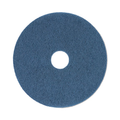 Boardwalk Scrubbing Floor Pads, 20" Diameter, Blue, 5/Carton (4020BLU)