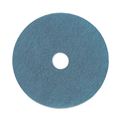 Boardwalk Burnishing Floor Pads, 20" Diameter, Aqua, 5/Carton (4020AQU)