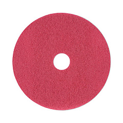 Boardwalk Buffing Floor Pads, 19" Diameter, Red, 5/Carton (4019RED)