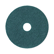 Boardwalk Heavy-Duty Scrubbing Floor Pads, 19" Diameter, Green, 5/Carton (4019GRE)