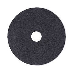 Boardwalk Stripping Floor Pads, 18" Diameter, Black, 5/Carton (4018BLA)