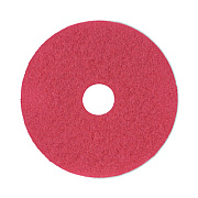 Boardwalk Buffing Floor Pads, 17" Diameter, Red, 5/Carton (4017RED)