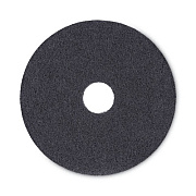 Boardwalk Stripping Floor Pads, 16" Diameter, Black, 5/Carton (4016BLA)