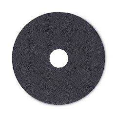 Boardwalk Stripping Floor Pads, 16" Diameter, Black, 5/Carton (4016BLA)