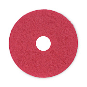 Boardwalk Buffing Floor Pads, 15" Diameter, Red, 5/Carton (4015RED)