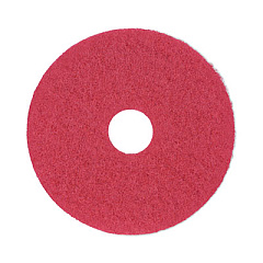 Boardwalk Buffing Floor Pads, 14" Diameter, Red, 5/Carton (4014RED)