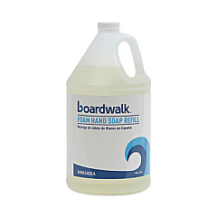 Boardwalk Foaming Hand Soap Refill, Herbal Mint Scent, 1 gal, 4/Carton (440CT)