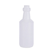 Boardwalk Easy-Grip Plastic Spray Bottle, 16 oz, Clear, 24/Carton (00016)
