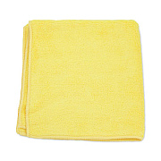 HOSPECO MicroWorks Microfiber Towels, 12 x 12, Yellow, Dozen (2501YDZ)