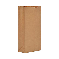AJM Packaging Corporation Grocery Bag, 15" x 16.75" x 19", Kraft, 1,000/Bundle (GK25)