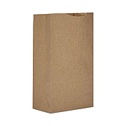 AJM Packaging Corporation Grocery Bag, 16" x 9" x 20.5", Kraft, 250/Bundle (GX3)