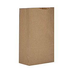 AJM Packaging Corporation Grocery Bag, 16" x 9" x 20.5", Kraft, 250/Bundle (GX3)
