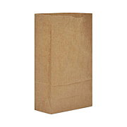 AJM Packaging Corporation Grocery Bag, 9.25" x 11.5" x 24.75", Kraft, 1,000/Bundle (GX6)