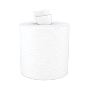 Cascades PRO Tuff-Job Spunlace Towels, Centerpull Roll, 8 x 13, White, 369 Sheets/Roll, 6/Carton (W601)