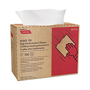 Cascades PRO Tuff-Job Spunlace Towels, Pop Up Box, 9.75 x 16.75, White, 100/Box, 10 Boxes/Carton (W710)