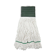 Boardwalk Saddleback Loop End Rayon Mop Head, Rayon, Medium, 14 oz, White, Dozen (SP200M14DZ)