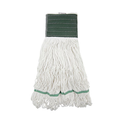 Boardwalk Saddleback Loop End Rayon Mop Head, Rayon, Medium, 14 oz, White, Dozen (SP200M14DZ)