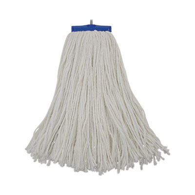 Boardwalk Cut-End Lie-Flat Wet Mop Head, Rayon, 16 oz, White (716REA)