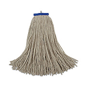 Boardwalk Cut-End Lie-Flat Wet Mop Head, Cotton, 24 oz, White (724CEA)