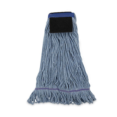 Boardwalk Mop Head, Loop-End, Cotton with Scrub Pad, Large, 12/Carton (903BL)