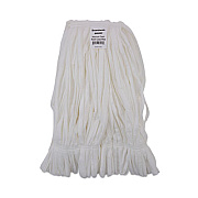 Boardwalk Mop Head, Looped, Enviro Clean With Tailband, Cotton/Synthetic, Medium, White, 12/Carton (8002)
