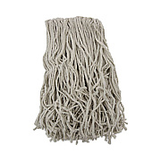 Boardwalk Banded Mop Head, Cotton, Cut-End, White, 16 oz, 12/Carton (CM20016)