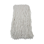 Boardwalk Cut-End Wet Mop Heads, Rayon, White, 12/Carton (RM03032S)