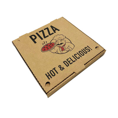 BluTable Pizza Boxes, 10 x 10 x 2, Brown, Paper, 50/Pack (661631253304)