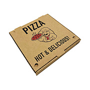 BluTable Pizza Boxes, 12 x 12 x 2, Brown, Paper, 50/Pack (661631253311)
