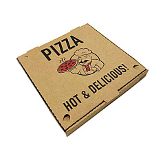 BluTable Pizza Boxes, 14 x 14 x 2, Brown, Paper, 50/Pack (661631253328)