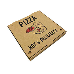 BluTable Pizza Boxes , 16 x 16 x 2, Brown, Paper, 50/Pack (661631253342)