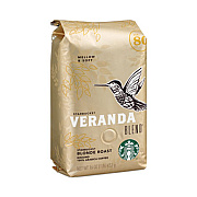 Starbucks VERANDA BLEND Coffee, Ground,1 lb Bag, 6/Carton (11019631CT)