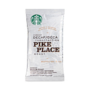 Starbucks Coffee, Pike Place Decaf, 2.5 oz Packet, 72/Carton (11023061CT)
