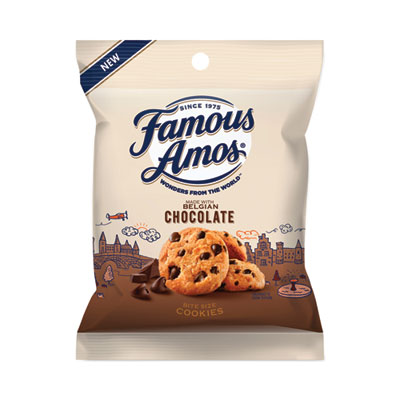 Famous Amos Wonders from the World Cookies, 1 oz Bag, 30/Carton (06100)