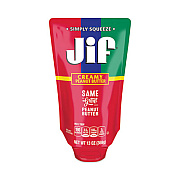 Jif Creamy Peanut Butter Pouch, 13 oz (24545)
