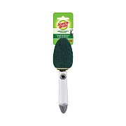 Scotch-Brite Soap-Dispensing Dishwand, 2.5 x 9.5, Yellow/Green (6504EA)