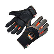 ergodyne ProFlex 9001 Full-Finger Impact Gloves, EN388: 1121X, XX-Large, Black, Pair (17776)
