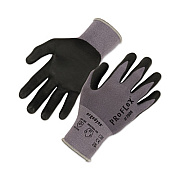 ergodyne ProFlex 7000 Nitrile-Coated Gloves Microfoam Palm, EN388: 4121A, 9" Long, XX-Large, Gray, 12 Pairs (10366)