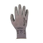 ergodyne ProFlex 7024 ANSI A2 PU Coated CR Gloves, EN388: 4X42B, 9" Long, Medium, Gray, Pair (10403)