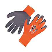 ergodyne ProFlex 7401-CASE Coated Lightweight Winter Gloves, EN388: 2131X, 9" Long, Medium, Orange, Pair (17623)