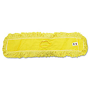 Rubbermaid Commercial Trapper Commercial Dust Mop, Looped-end Launderable, 5" x 36", Yellow (J15500YEL)