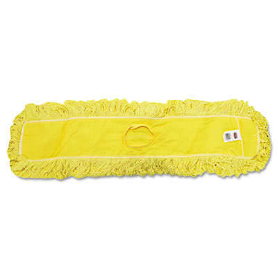 Rubbermaid Commercial Trapper Commercial Dust Mop, Looped-end Launderable, 5" x 36", Yellow (J15500YEL)